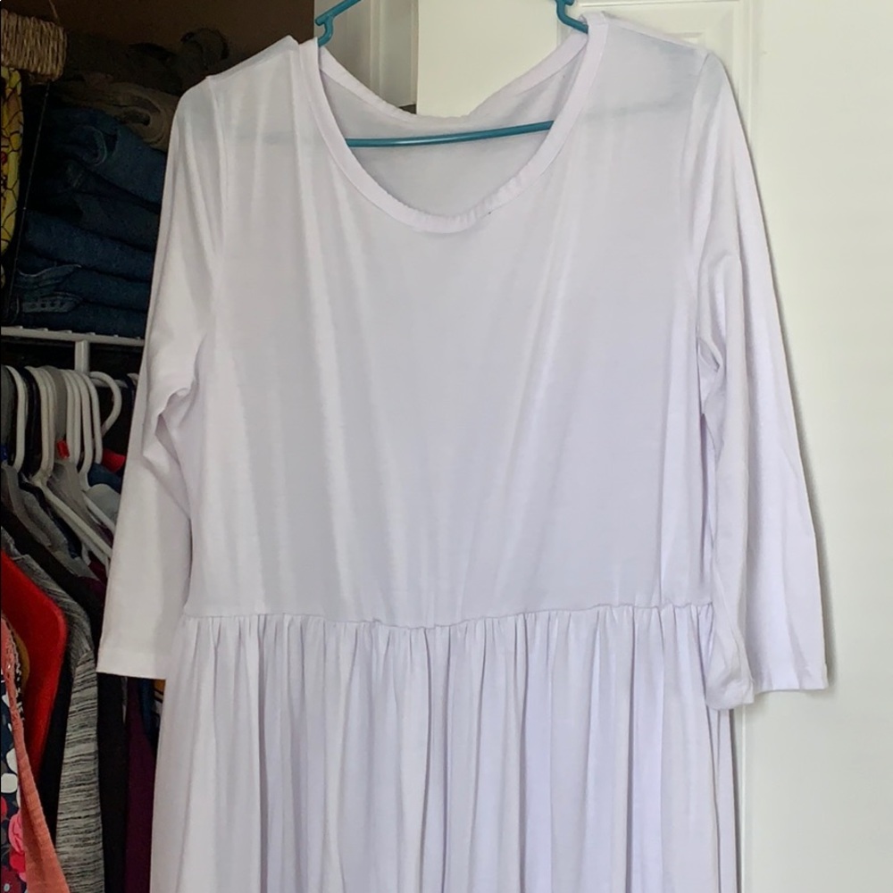 White dress